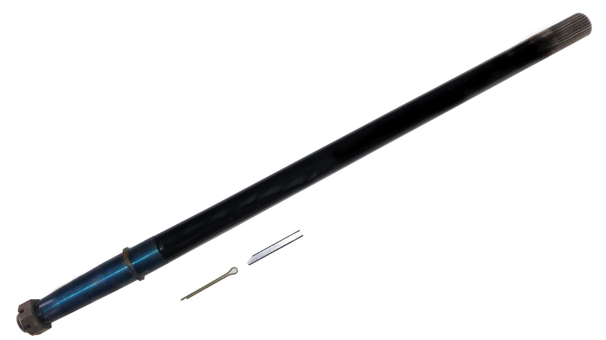AXLE 30" MM 550 BIG 30 TEETH (ONE SIDE NUT) + CARTER