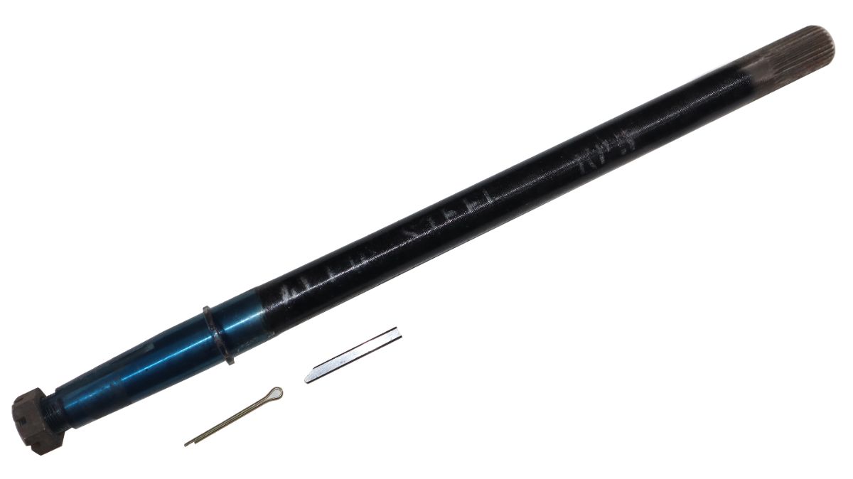 AXLE 24" MM 550 SMALL 30 TEETH (ONE SIDE NUT) + CARTER
