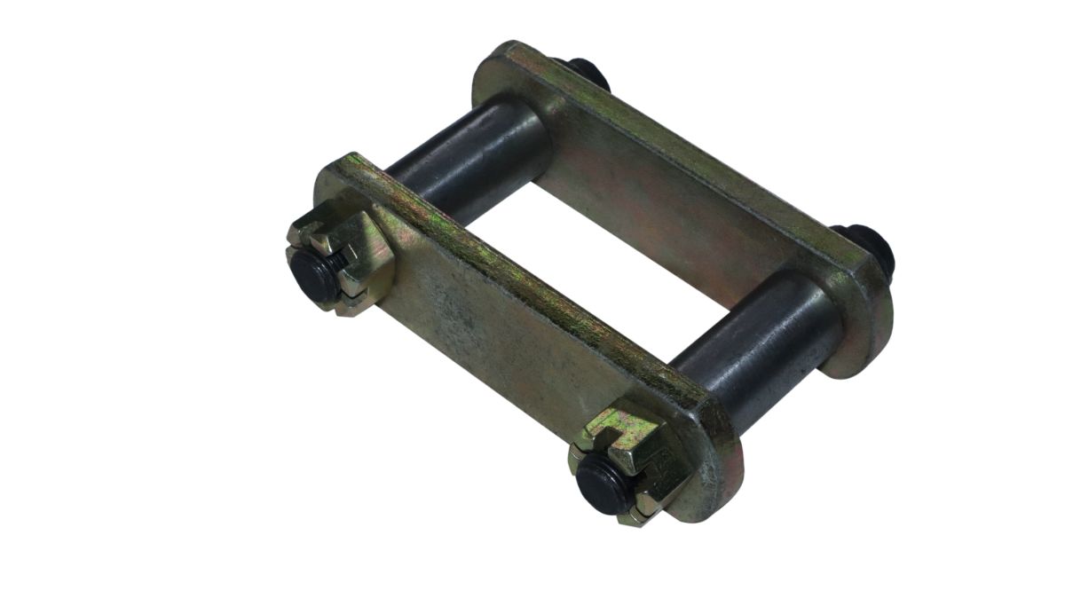 SHACKLE ASSEMBLY. JEEP N/M LONG (R.H.D) WITH IRON BUSH