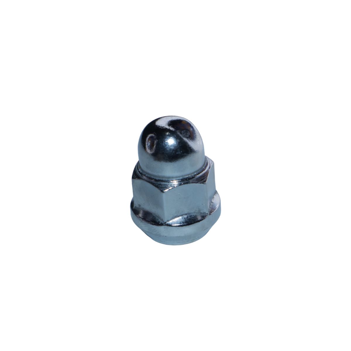 HUB NUT SCORPIO CHROME CAP TYPE