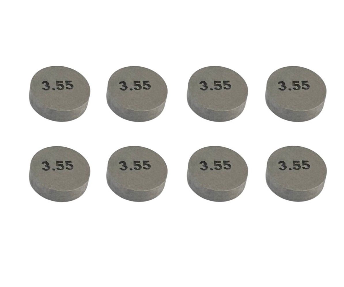 TAPPET SHIM TATA-ACE (SET OF 8 PCS) - SIZES 3.25MM TO 3.90 MM - BOX OF 5 SETS